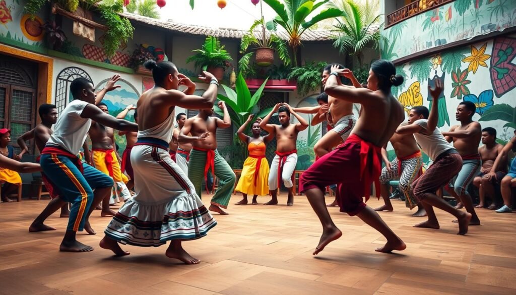 Capoeira - Fusão de dança, luta e expressão cultural